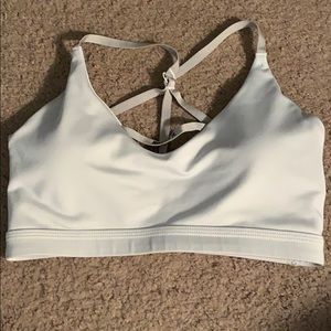White Nike Sports Bra